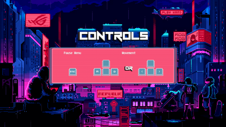 Controls Screen