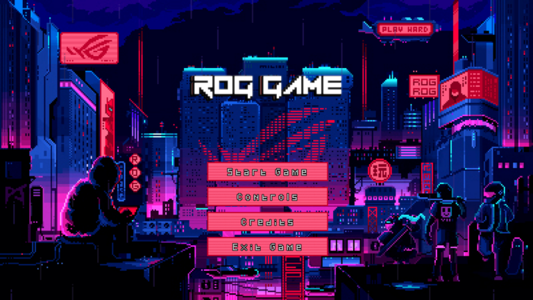 Main Menu Screen