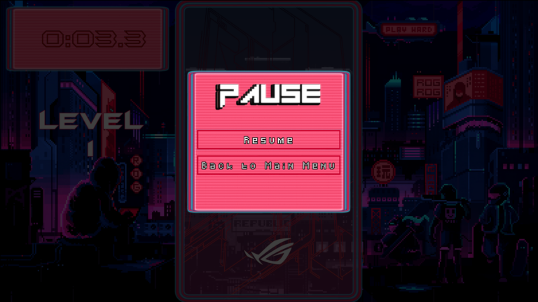 Pause Screen